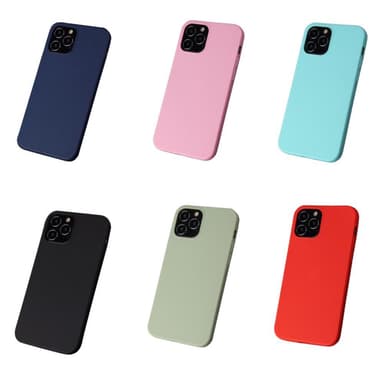 SKALO iPhone 15 Pro Max Ultratunn TPU-Skal - Svart