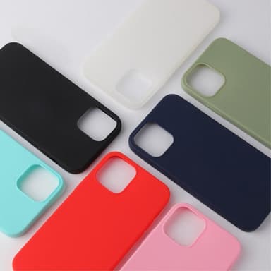 SKALO iPhone 15 Ultratunn TPU-Skal - Mörkblå