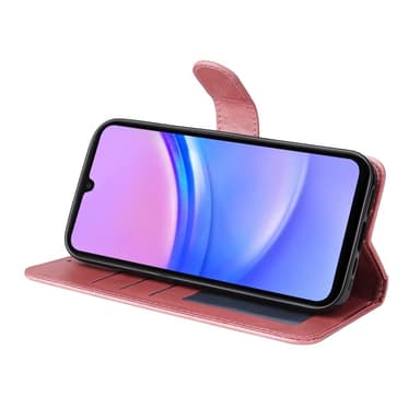 SKALO Samsung A16 PU-Läder Plånboksfodral - Rosa