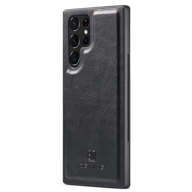 DG MING Samsung S22 Ultra 2-i-1 Magnet Plånboksfodral - Svart