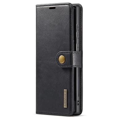 DG MING Samsung S22 Ultra 2-i-1 Magnet Plånboksfodral - Svart