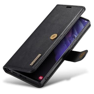 DG MING Samsung S22 Ultra 2-i-1 Magnet Plånboksfodral - Svart
