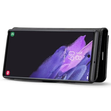 DG MING Samsung S22 Ultra 2-i-1 Magnet Plånboksfodral - Svart