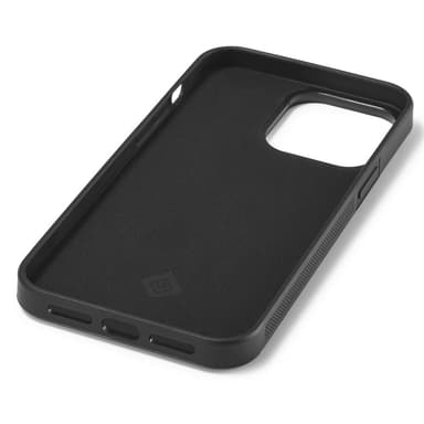 SKALO iPhone 15 Pro Max LC.IMEEKE Carbon Fiber PU-Läder Skal - Svart
