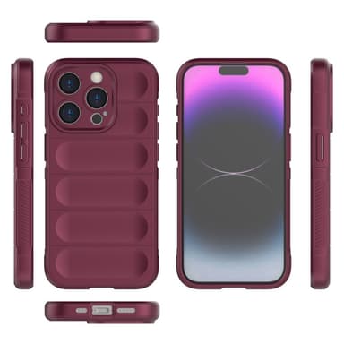 SKALO iPhone 15 Pro Max Rugged Bumpers TPU-Skal