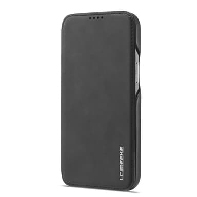 SKALO iPhone 15 Pro LC.IMEEKE Plånboksfodral i PU-Läder - Svart