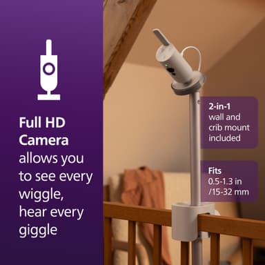Philips Avent Premium babymonitor SCD971/26 (vit)