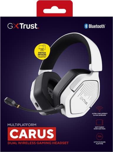 Trust GXT493W Carus trådlöst gamingheadset