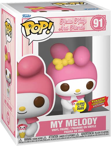 Funko POP Hello Kitty Glow in the Dark actionfigur (My Melody)