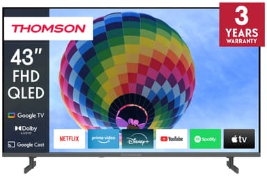 Thomson Google 43" 43FQG4S14 FullHD smart TV (2025/sidofot)