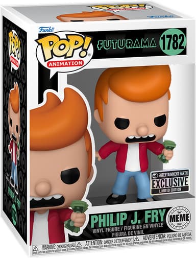 Funko Pop! Futurama actionfigur (Phillip J. Fry with money)