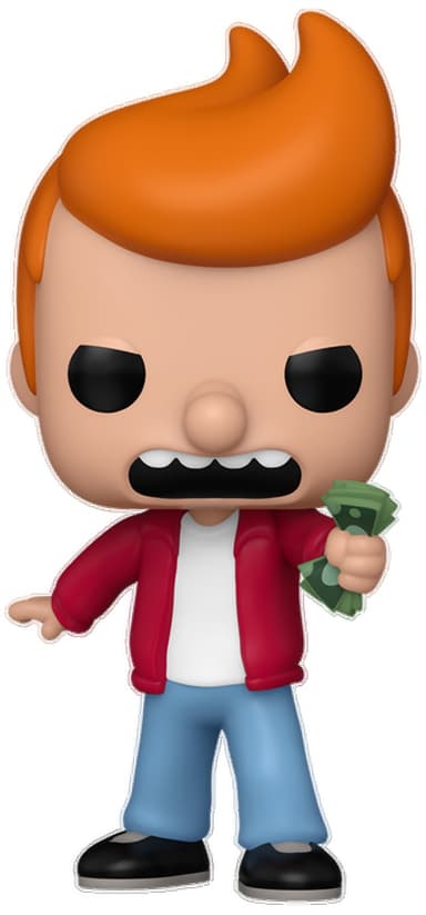 Funko Pop! Futurama actionfigur (Phillip J. Fry with money)