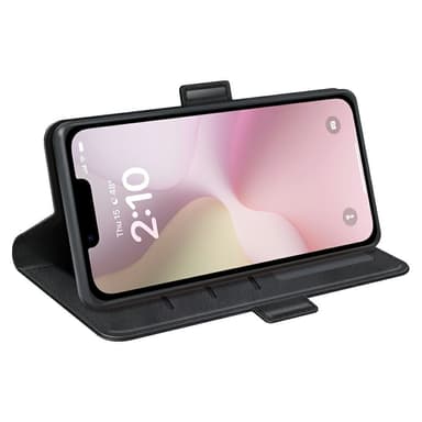 SKALO iPhone 16e Premium ID Plånboksfodral - Svart