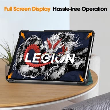 SKALO Lenovo Legion Tab 3rd Gen Trifold Fodral - Grön