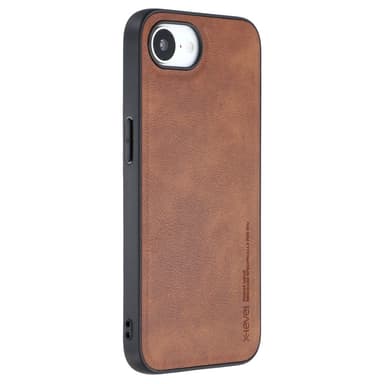 SKALO iPhone 16e X-LEVEL Bojue-3 Series Skal - Brun
