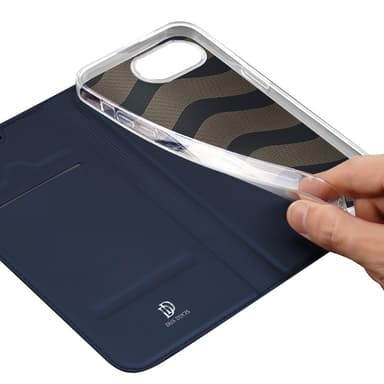 DUX DUCIS iPhone 16e Skin Pro Series Plånboksfodral - Blå