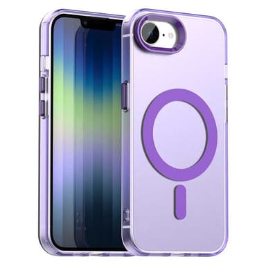 SKALO iPhone 16e Candy Series Hybrid Skal - Lila