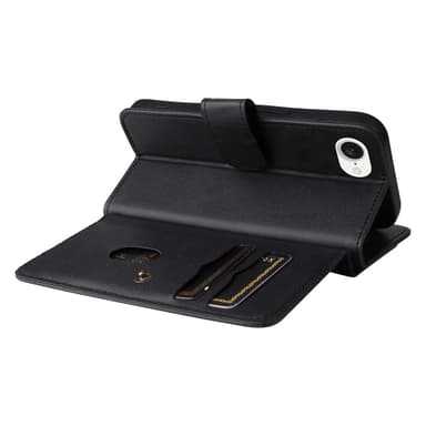 SKALO iPhone 16e KT 10-FACK Plånboksfodral - Svart