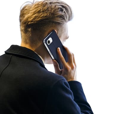 DUX DUCIS iPhone 16e Skin Pro Series Plånboksfodral - Blå