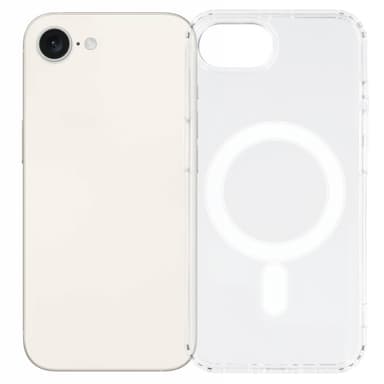 SKALO iPhone 16e Clear TPU Skal - Transparent