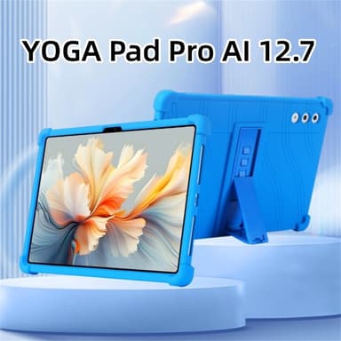 SKALO Lenovo Yoga Tab Plus Armor Silikon Skal - Svart