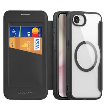 DUX DUCIS iPhone 16e Skin X Pro Plånbok - Svart