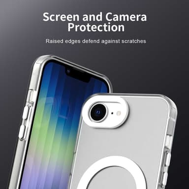 SKALO iPhone 16e Candy Series Hybrid Skal - Vit