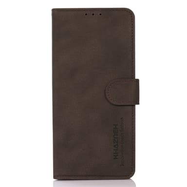 SKALO iPhone 16e KHAZNEH Plånboksfodral - Brun