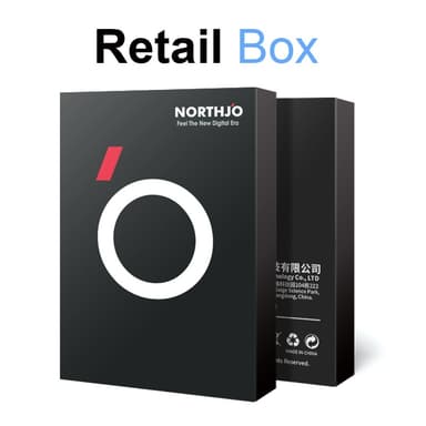 SKALO iPhone 16e NORTHJO Kameraskydd Metallring - Svart
