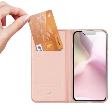 DUX DUCIS iPhone 16e Skin Pro Series Plånboksfodral - Rosa