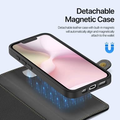 DUX DUCIS iPhone 16e Lawa Series Plånboksfodral - Svart