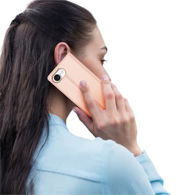 DUX DUCIS iPhone 16e Skin Pro Series Plånboksfodral - Rosa