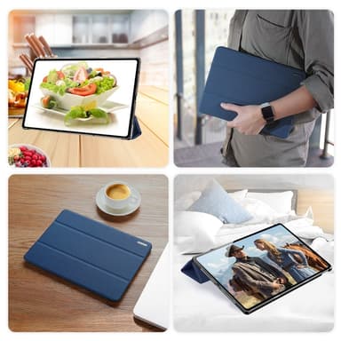 DUX DUCIS Lenovo Idea Tab Pro DOMO Series Fodral - Blå