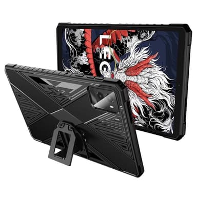SKALO Lenovo Legion Tab 3rd Gen TPU Kickstand Skal - Svart