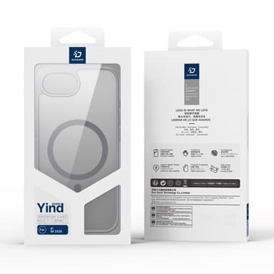 DUX DUCIS iPhone 16e Yind Series Matt Finish Skal - Grå