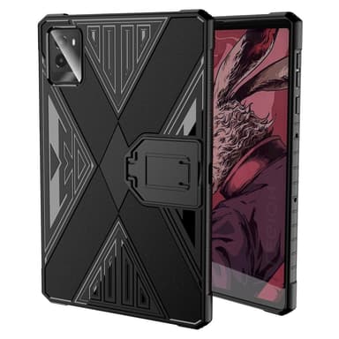 SKALO Lenovo Legion Tab 3rd Gen TPU Kickstand Skal - Svart