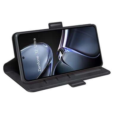 SKALO Asus Zenfone 12 Ultra 5G Premium ID Plånboksfodral - Svart