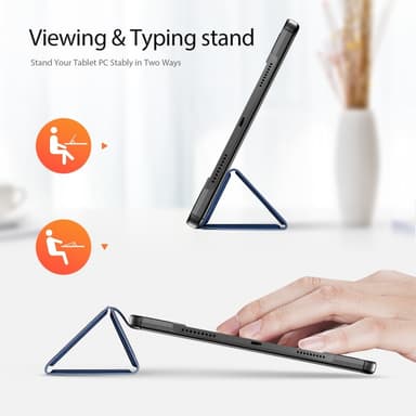 DUX DUCIS Lenovo Idea Tab Pro DOMO Series Fodral - Blå