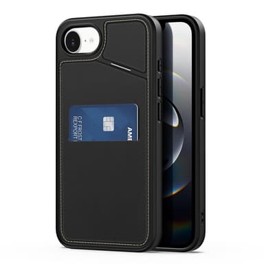 DUX DUCIS iPhone 16e Rafi II Series Skal med Korthållare - Svart