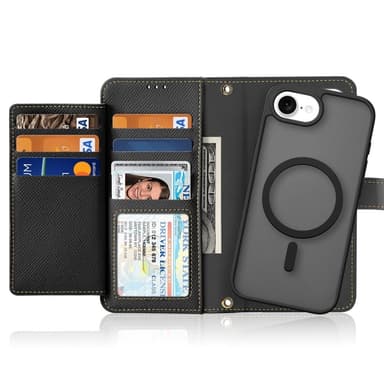 DUX DUCIS iPhone 16e Lawa Series Plånboksfodral - Svart