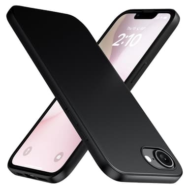 SKALO iPhone 16e Mattsvart Ultratunn TPU Skal - Svart