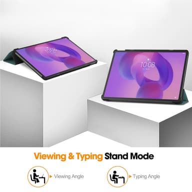 SKALO Lenovo Idea Tab Pro Trifold Fodral - Grön