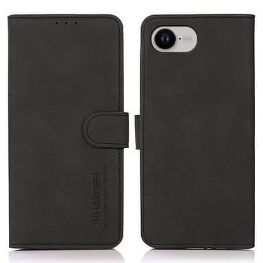 SKALO iPhone 16e KHAZNEH Plånboksfodral - Svart