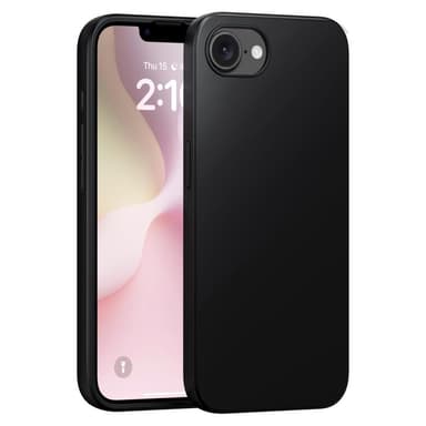 SKALO iPhone 16e Mattsvart Ultratunn TPU Skal - Svart