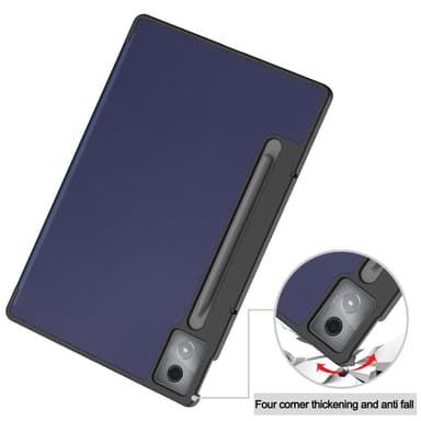 SKALO Lenovo Idea Tab Pro Trifold Fodral - Mörkblå