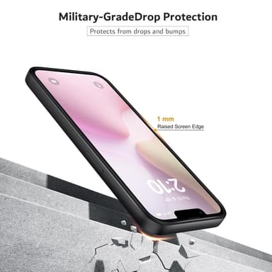 SKALO iPhone 16e Mattsvart Ultratunn TPU Skal - Svart