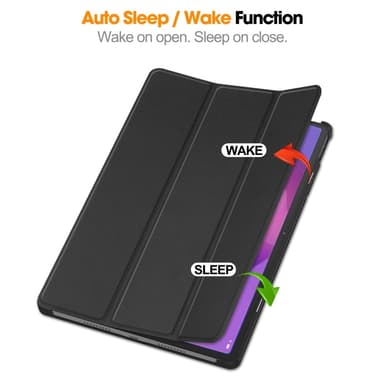 SKALO Lenovo Idea Tab Pro Trifold Fodral - Svart
