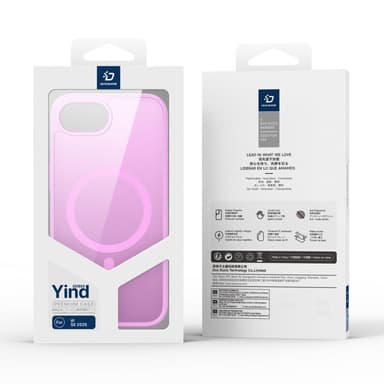 DUX DUCIS iPhone 16e Yind Series Matt Finish Skal - Rosa