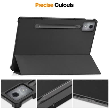 SKALO Lenovo Idea Tab Pro Trifold Fodral - Svart