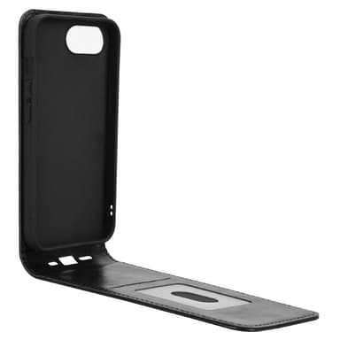 SKALO iPhone 16e Vertical PU-Läder Skal - Svart